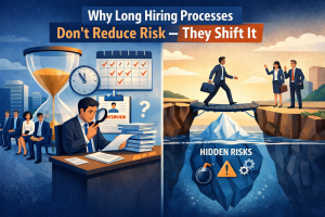 Why Long Hiring Processes Don’t Reduce Risk – They Shift It